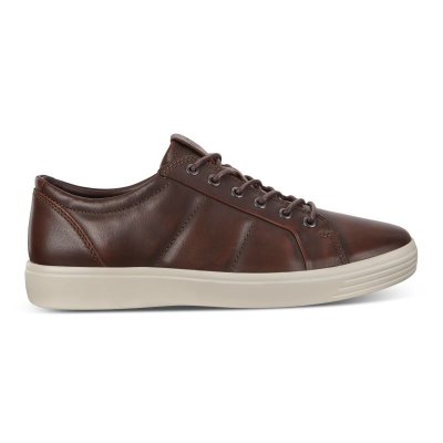 Ecco Soft 7 Padded Leather Sneaker - Ecco Mens Sneakers SWR1107 Ireland